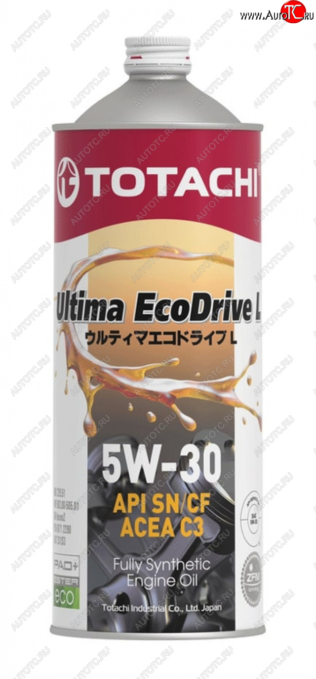 1 199 р. Масло моторное ULTIMA ECODRIVE L C3SN 5W30 синт.1л TOTACHI TOTACHI 12101  с доставкой в г. Керчь