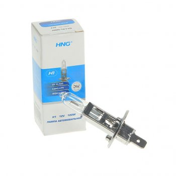 63 р. Лампа 12V H1 100W P14.5s Long Life HNG HNG 12110  с доставкой в г. Керчь. Увеличить фотографию 1