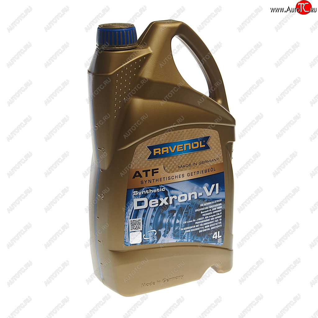 7 849 р. Масло трансмиссионное ATF DEXRON VI BMW GM 4л RAVENOL RAVENOL 1211105-004  с доставкой в г. Керчь