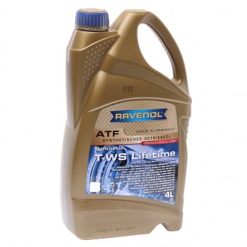 8 249 р. Масло трансмиссионное ATF T-WS Lifetime синт.4л RAVENOL RAVENOL 1211106-004  с доставкой в г. Керчь. Увеличить фотографию 1