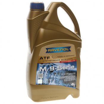 7 999 р. Масло трансмиссионное ATF M 9-Serie синт.4л RAVENOL RAVENOL 1211108-004  с доставкой в г. Керчь. Увеличить фотографию 1