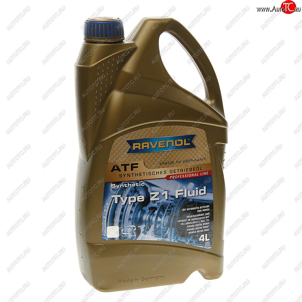 7 299 р. Масло трансмиссионное ATF Type Z1 Fluid для АКПП 4л RAVENOL RAVENOL 1211109-004  с доставкой в г. Керчь