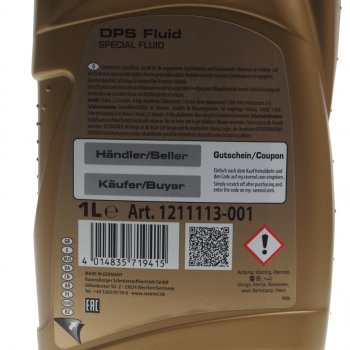 2 299 р. Масло трансмиссионное DPS Fluid 1л RAVENOL RAVENOL 1211113-001  с доставкой в г. Керчь. Увеличить фотографию 2