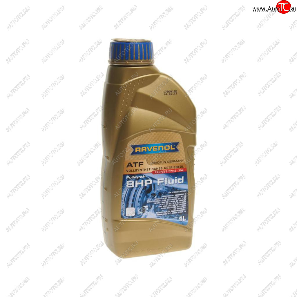 3 299 р. Масло трансмиссионное ATF для АКПП ZF 8HP Fluid синт.1л RAVENOL RAVENOL 1211124-001  с доставкой в г. Керчь