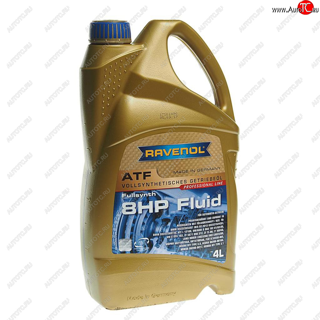 12 449 р. Масло трансмиссионное ATF для АКПП ZF 8HP Fluid синт.4л RAVENOL RAVENOL 1211124-004  с доставкой в г. Керчь