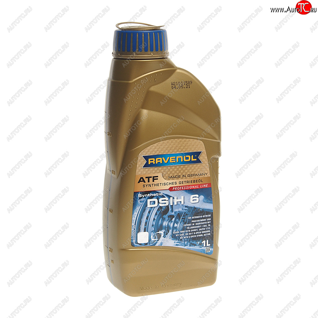 2 079 р. Масло трансмиссионное ATF DSIH 6 1л RAVENOL RAVENOL 1211133-001  с доставкой в г. Керчь