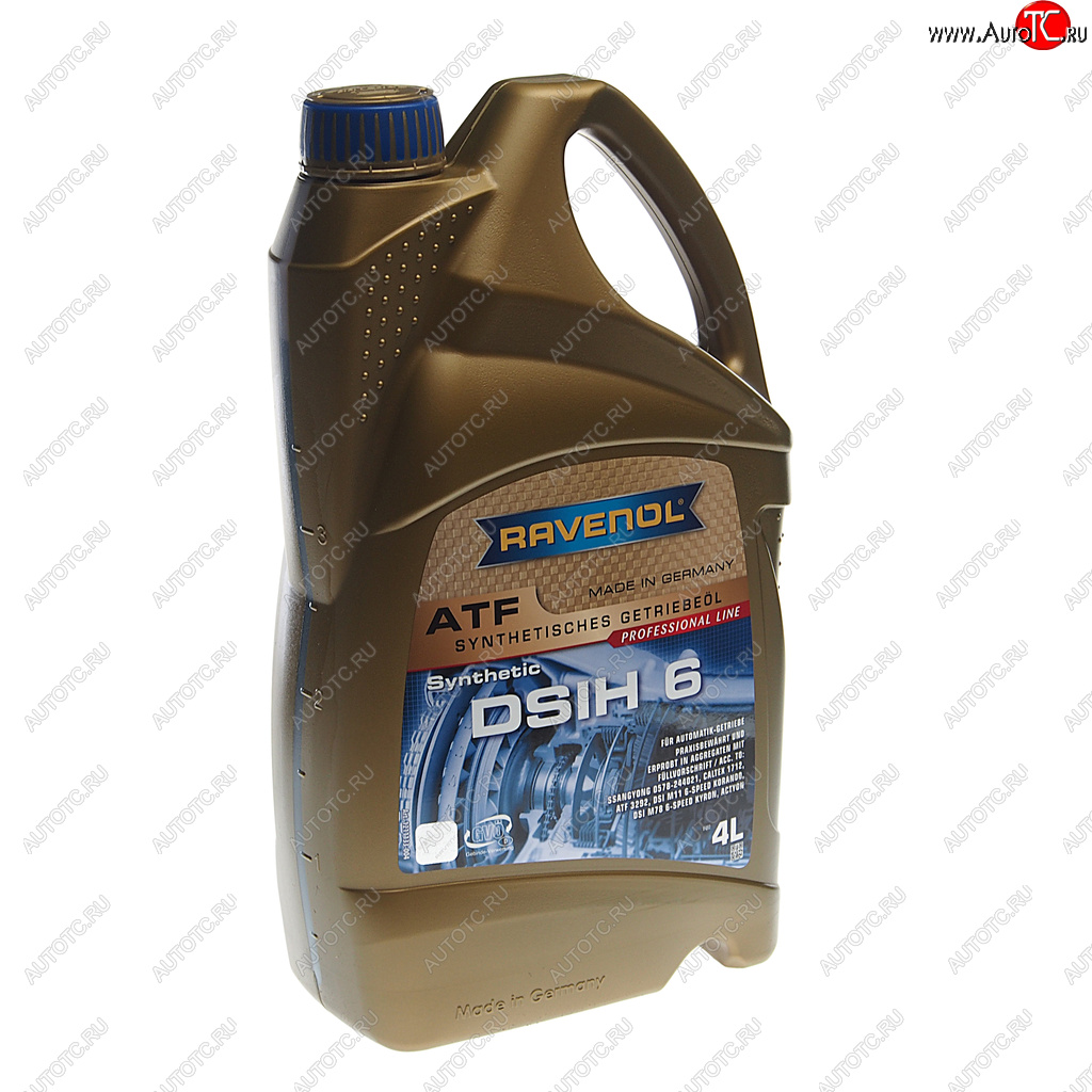7 749 р. Масло трансмиссионное ATF DSIH 6 4л RAVENOL RAVENOL 1211133-004  с доставкой в г. Керчь