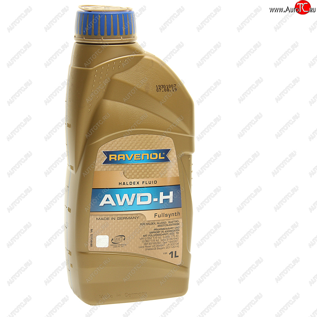 3 299 р. Масло трансмиссионное AWD-H Fluid для муфты HALDEX 1л RAVENOL RAVENOL 1211140-001  с доставкой в г. Керчь
