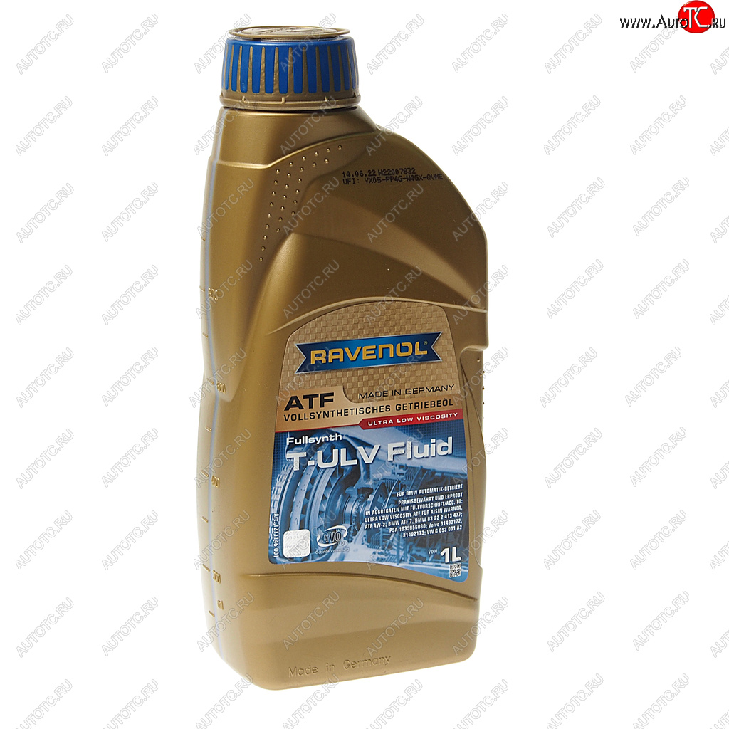 3 299 р. Масло трансмиссионное ATF T-ULV FLUID 1л RAVENOL RAVENOL 1211146-001  с доставкой в г. Керчь