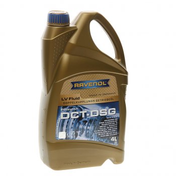 10 649 р. Масло трансмиссионное DCTDSG LV Fluid 4л RAVENOL RAVENOL 1212107-004  с доставкой в г. Керчь. Увеличить фотографию 1