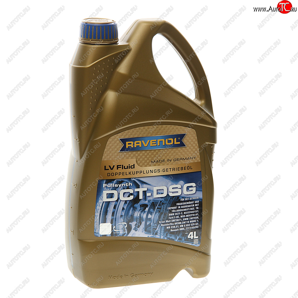 10 649 р. Масло трансмиссионное DCTDSG LV Fluid 4л RAVENOL RAVENOL 1212107-004  с доставкой в г. Керчь