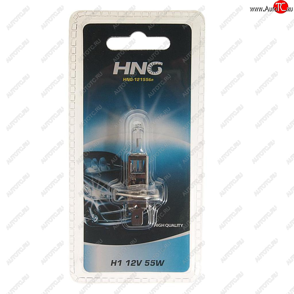 74 р. Лампа 12V H1 55W P14.5s блистер (1шт.) Long Life HNG HNG 12155бл  с доставкой в г. Керчь