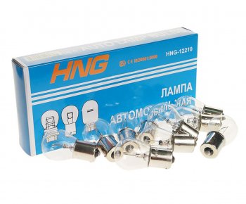 23 р. Лампа 12V P21W BA15s Long Life HNG HNG 12210  с доставкой в г. Керчь. Увеличить фотографию 1