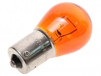 23 р. Лампа 12V PY21W BA15s желтая Amber HNG HNG 12211  с доставкой в г. Керчь. Увеличить фотографию 2