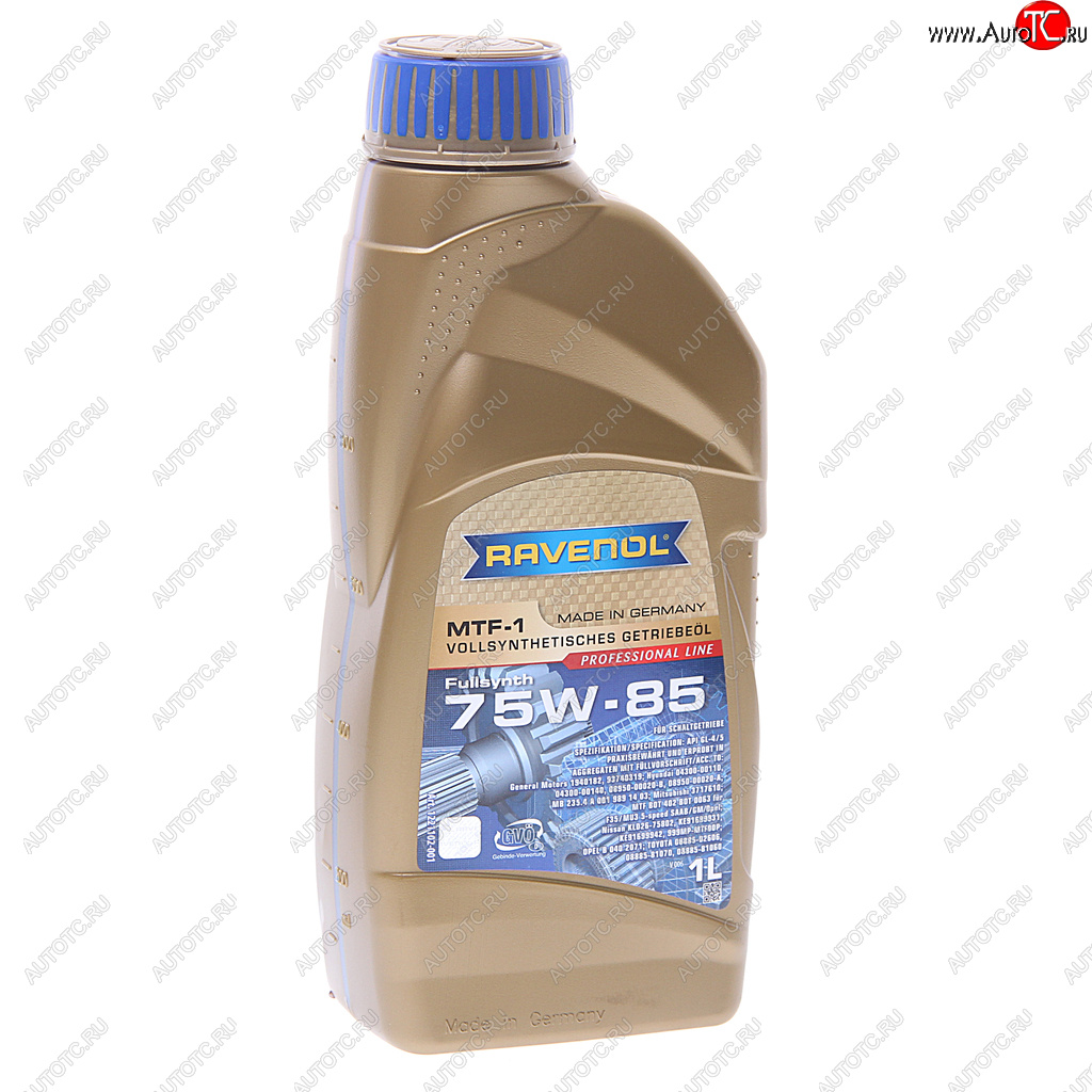 2 649 р. Масло трансмиссионное MTF-1 75W85 смнт.1л RAVENOL RAVENOL 1221102-001  с доставкой в г. Керчь
