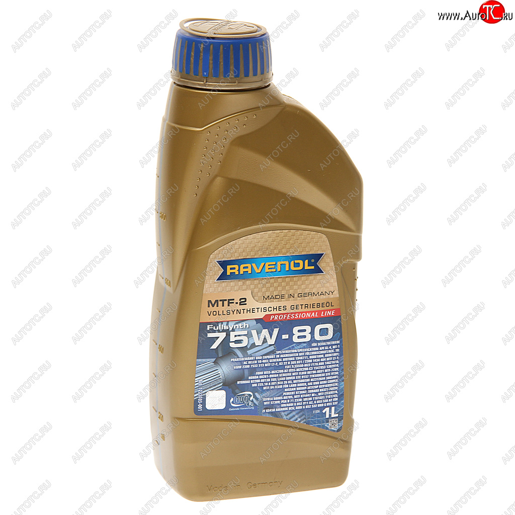 2 199 р. Масло трансмиссионное MTF-2 75W80 синт.1л RAVENOL RAVENOL 1221103-001  с доставкой в г. Керчь
