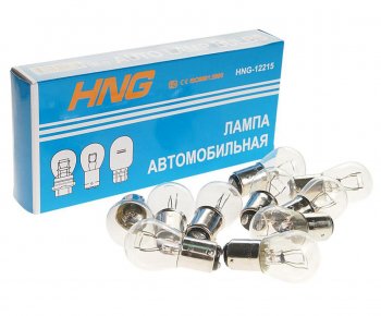 22 р. Лампа 12V P215W BAY15d Long Life HNG HNG 12215  с доставкой в г. Керчь. Увеличить фотографию 1