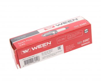 216 р. Свеча зажигания OPEL Astra G (00-05),Corsa (00-09) WEEN WEEN 122-2387  с доставкой в г. Керчь. Увеличить фотографию 2