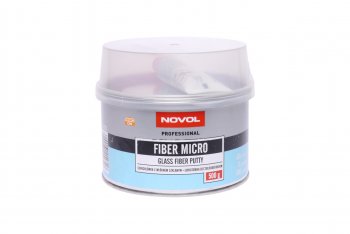 Шпатлевка со стекловолокном FIBERMIKRO 0.5кг NOVOL NOVOL 1231