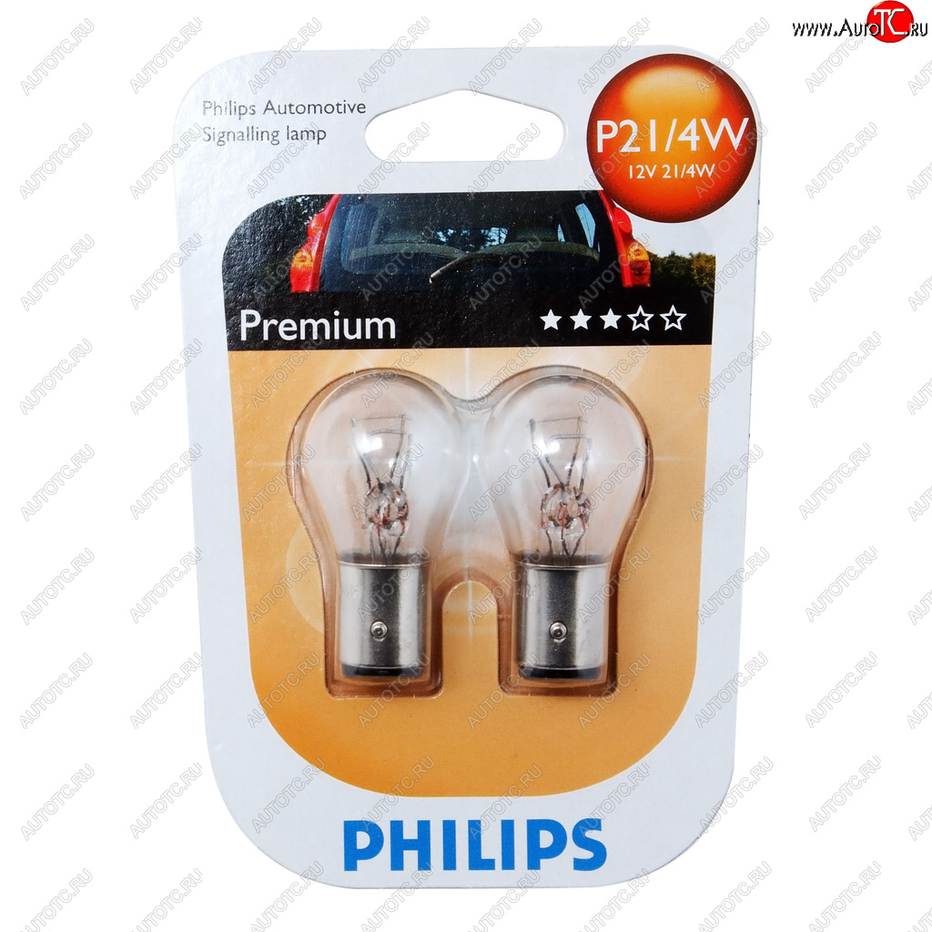 284 р. Лампа 12V P214W BAZ15d блистер (2шт.) PHILIPS PHILIPS 12594b2  с доставкой в г. Керчь