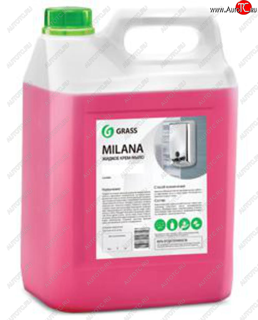 679 р. Мыло жидкое MILANA спелая черешня 5кг GRASS GRASS 126405  с доставкой в г. Керчь