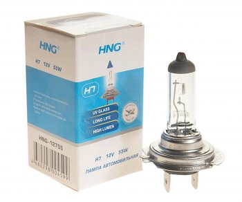 118 р. Лампа 12V H7 55W PX26d Long Life HNG HNG 12755  с доставкой в г. Керчь. Увеличить фотографию 1