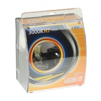299 р. Лампа 12V H7 55W PX26d 3000К бокс (2шт.) Golden Eye HNG HNG 12755ge2  с доставкой в г. Керчь. Увеличить фотографию 1