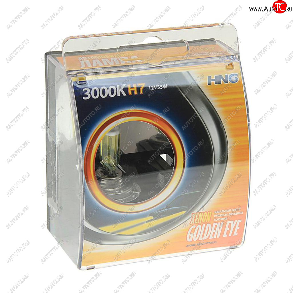 299 р. Лампа 12V H7 55W PX26d 3000К бокс (2шт.) Golden Eye HNG HNG 12755ge2  с доставкой в г. Керчь