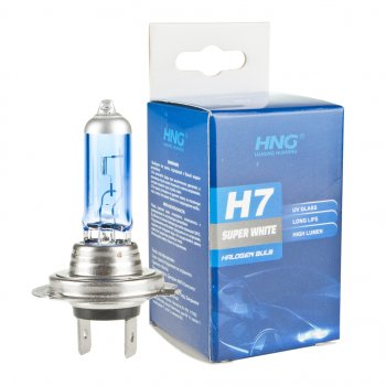 130 р. Лампа 12V H7 55W PX26d Super White HNG HNG 12755sw  с доставкой в г. Керчь. Увеличить фотографию 3