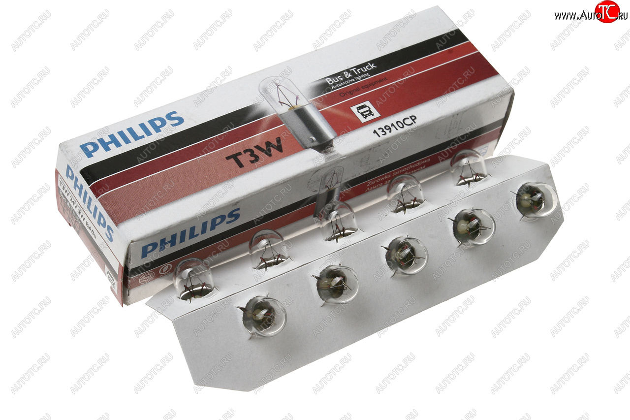66 р. Лампа 12V 3W BA9s PHILIPS PHILIPS 12910cp  с доставкой в г. Керчь