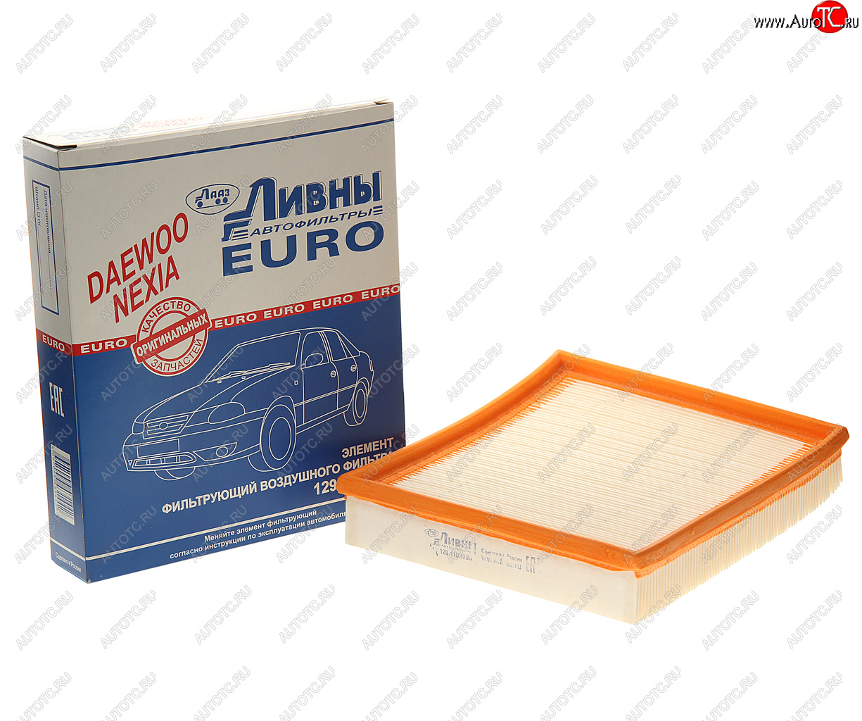 279 р. Фильтр воздушный DAEWOO Nexia,Espero OPEL Kadett E Ливны ЛИВНЫ 129.1109080  с доставкой в г. Керчь