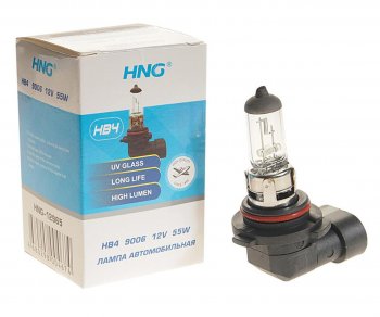 154 р. Лампа 12V HB4 55W P22d Long Life HNG HNG 12965  с доставкой в г. Керчь. Увеличить фотографию 1