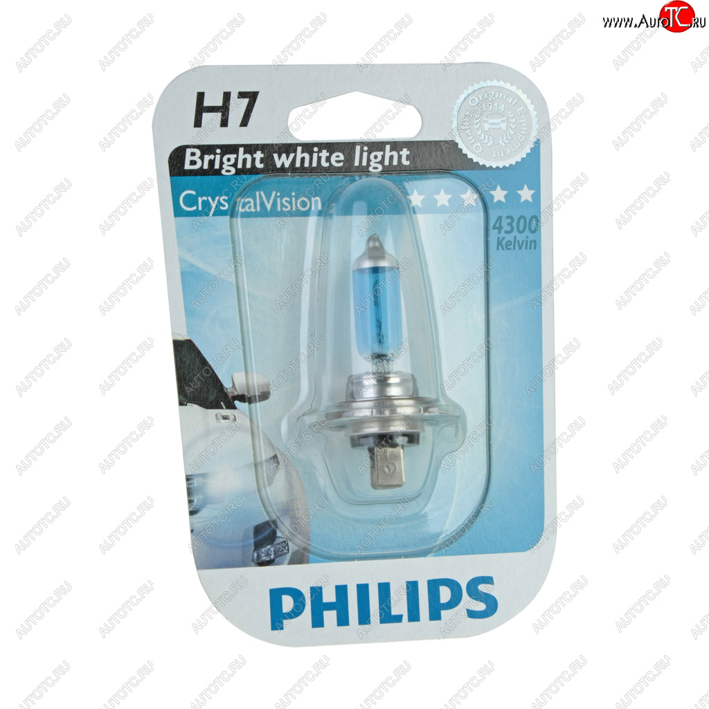 1 469 р. Лампа 12V H7 55W PX26d 4300K блистер (1шт.) Crystal Vision PHILIPS PHILIPS 12972cvb1 PHILIPS 12972cvb1  с доставкой в г. Керчь