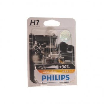 719 р. Лампа 12V H7 55W PX26d +30% блистер (1шт.) Vision Moto PHILIPS PHILIPS 12972prbw  с доставкой в г. Керчь. Увеличить фотографию 1