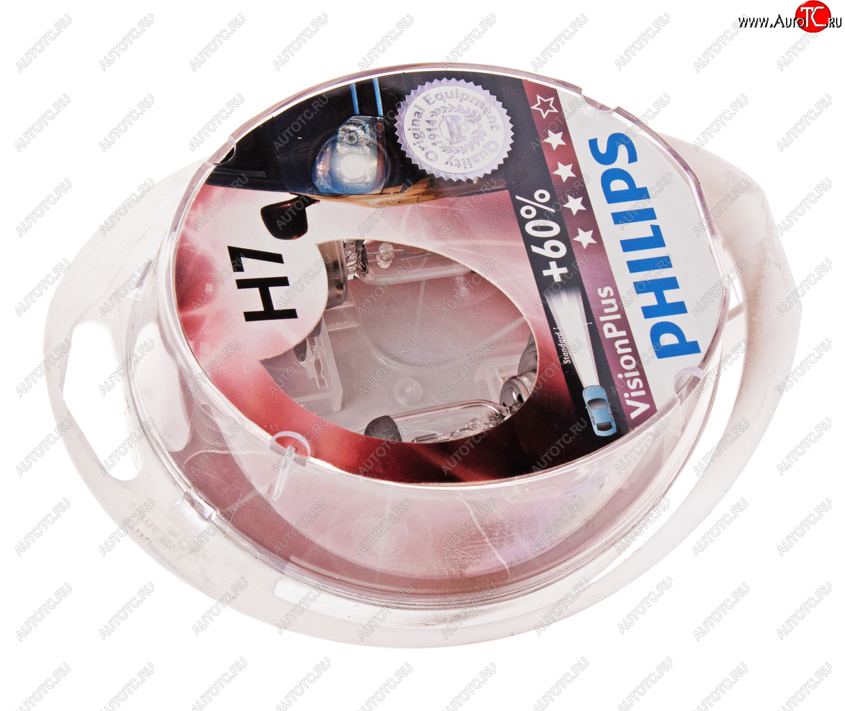 2 299 р. Лампа 12V H7 55W PX26d +60% бокс (2шт.) Visionplus PHILIPS PHILIPS 12972vps2  с доставкой в г. Керчь