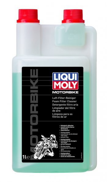 2 879 р. Промывка воздушных фильтров мототехники MOTORBIKE 1л LIQUI MOLY LIQUI MOLY 1299  с доставкой в г. Керчь. Увеличить фотографию 1