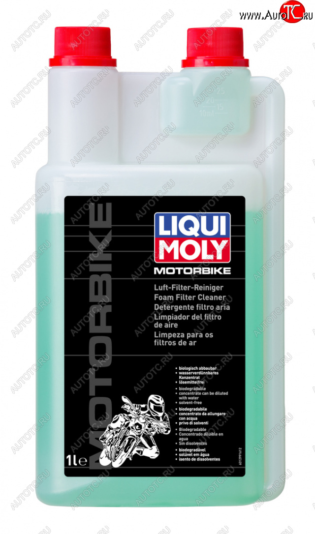 2 879 р. Промывка воздушных фильтров мототехники MOTORBIKE 1л LIQUI MOLY LIQUI MOLY 1299  с доставкой в г. Керчь