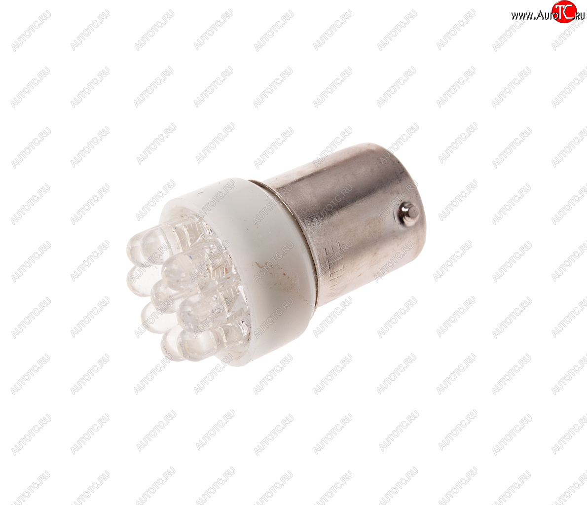 202 р. Лампа светодиодная 12V R10W BA15s 9 светодиодов белая МАЯК МАЯК 12t15-w9led МАЯК 12t15-w9led  с доставкой в г. Керчь