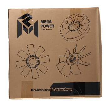 1 399 р. Вентилятор ГАЗон Next дв.ЯМЗ-534 MEGAPOWER MEGAPOWER 130-12-005  с доставкой в г. Керчь. Увеличить фотографию 2