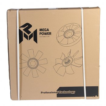 33 999 р. Вентилятор КАМАЗ-ЕВРО 715мм с вязкостной муфтой (дв.KAMAZ Е-5) MEGAPOWER MEGAPOWER 130-12-074  с доставкой в г. Керчь. Увеличить фотографию 5