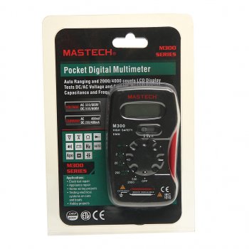 2 089 р. Мультиметр портативный M300 MASTECH MASTECH 13-2006  с доставкой в г. Керчь. Увеличить фотографию 2
