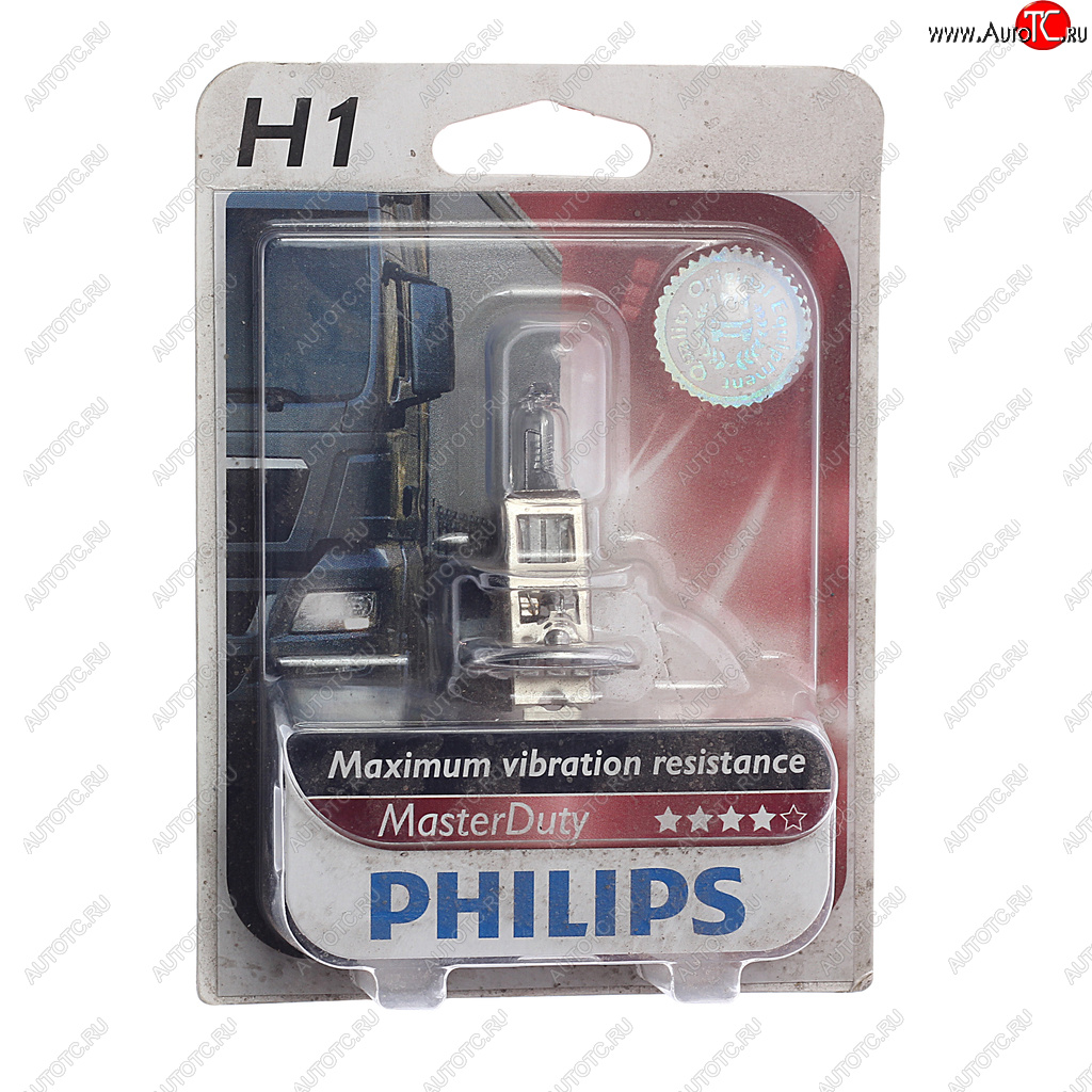 789 р. Лампа 24V H1 70W P14.5s блистер (1шт.) Master Duty PHILIPS PHILIPS 13258mdb1  с доставкой в г. Керчь