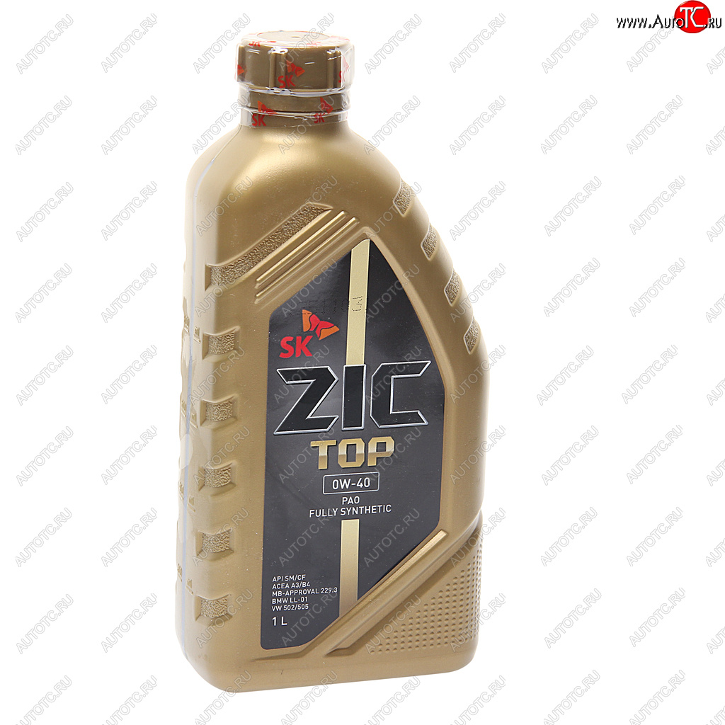 1 959 р. Масло моторное ZIC TOP SNCFA3B3A3B4 0W40 синт.1л ZIC ZIC 132611  с доставкой в г. Керчь