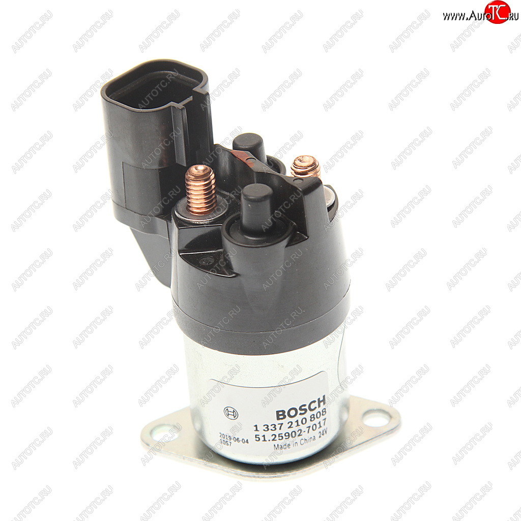 5 849 р. Реле втягивающее DAF 105XF стартера BOSCH BOSCH 1337210808 BOSCH 1337210808  с доставкой в г. Керчь