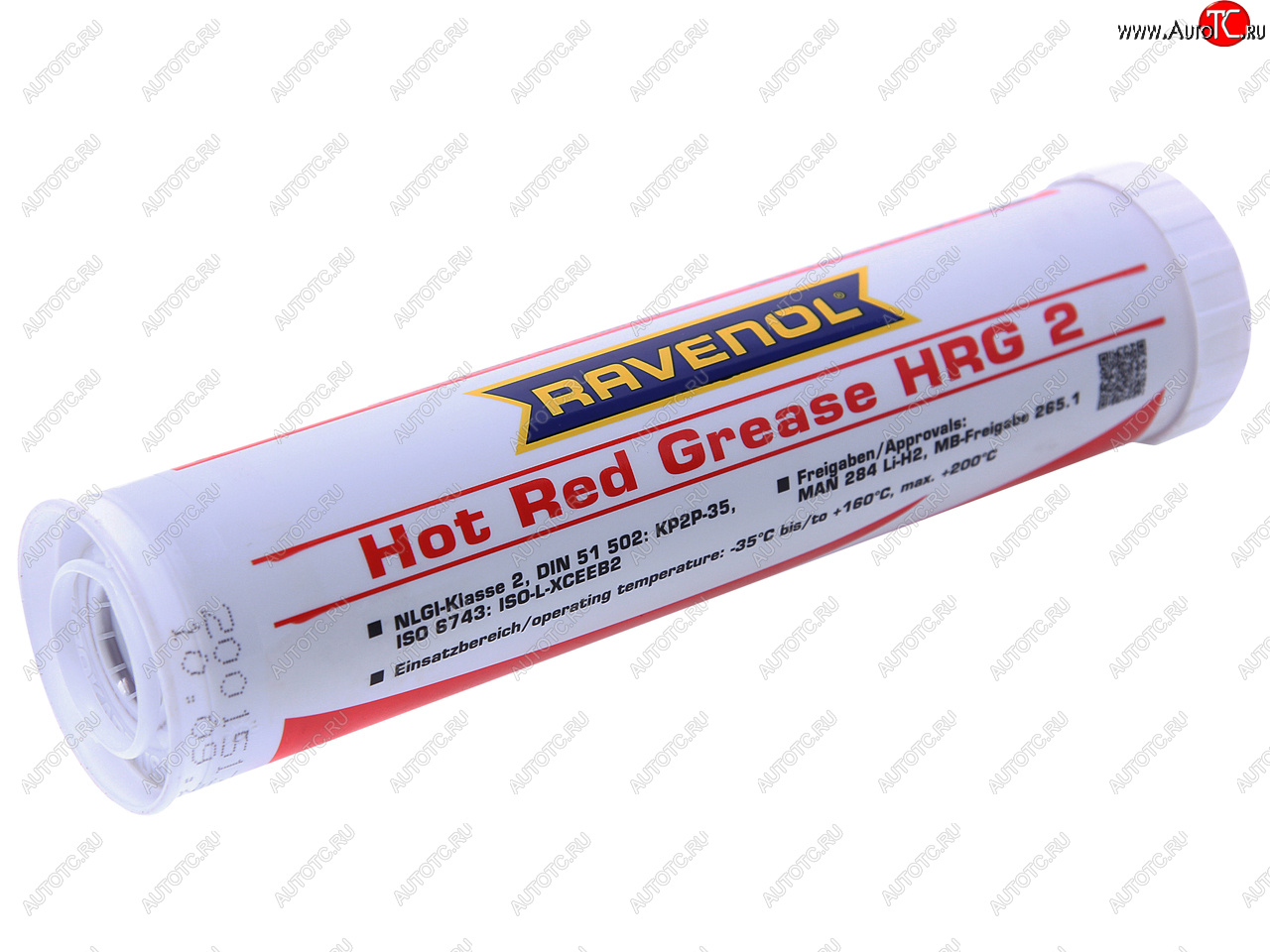 1 699 р. Смазка высокотемпературная Hot Red HRG2 0.4кг RAVENOL RAVENOL 1340121-400  с доставкой в г. Керчь