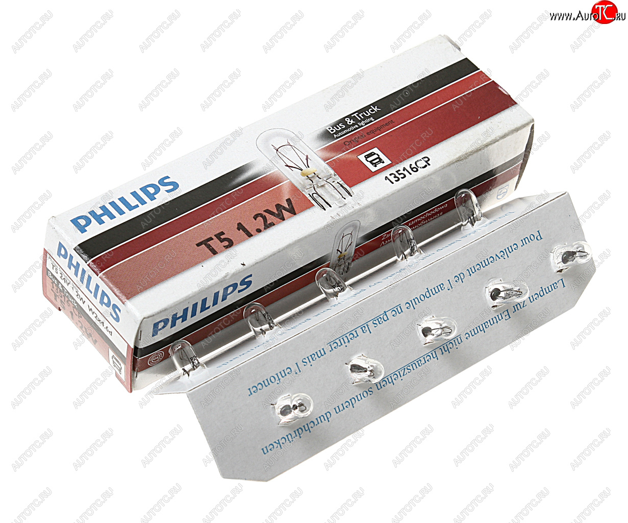 60 р. Лампа 24V W1.2W W2.1x4.6d PHILIPS PHILIPS 13516cp  с доставкой в г. Керчь