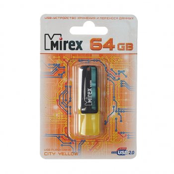 589 р. Карта памяти USB 64GB MIREX MIREX 13600-fmucyl64  с доставкой в г. Керчь. Увеличить фотографию 1