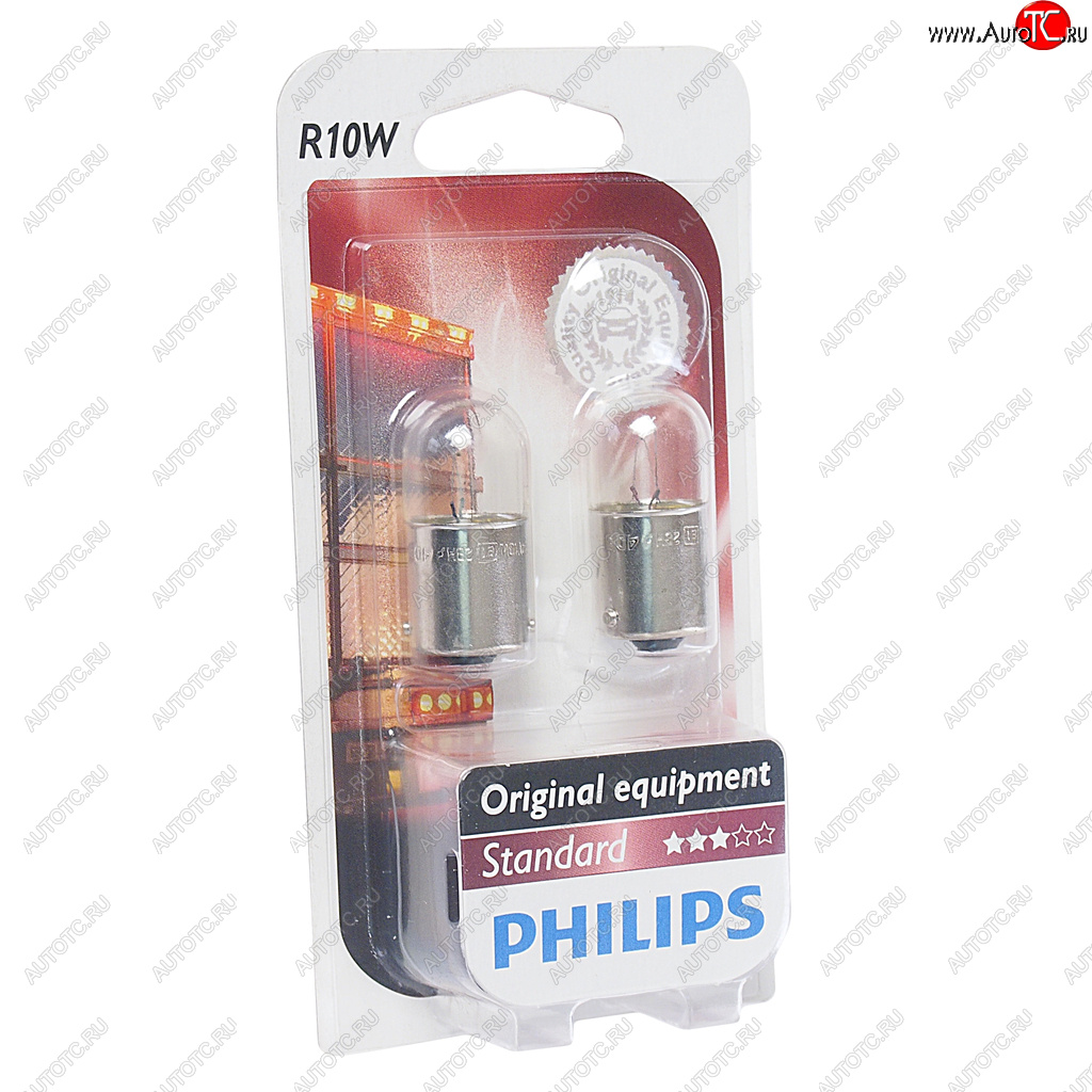 152 р. Лампа 24V R10W BA15s блистер (2шт.) PHILIPS PHILIPS 13814b2  с доставкой в г. Керчь