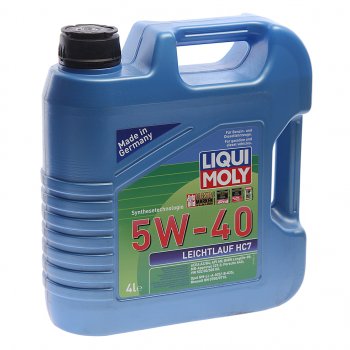 5 949 р. Масло моторное LEICHTLAUF HC7 5W40 синт.4л LIQUI MOLY LIQUI MOLY 1382  с доставкой в г. Керчь. Увеличить фотографию 1