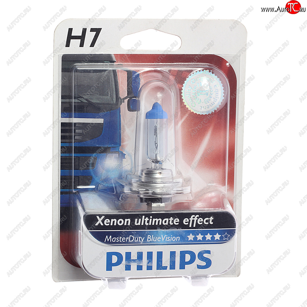 1 679 р. Лампа 24V H7 70W PX26d блистер (1шт.) Master Duty Blue Vision PHILIPS PHILIPS 13972mdbvb1  с доставкой в г. Керчь